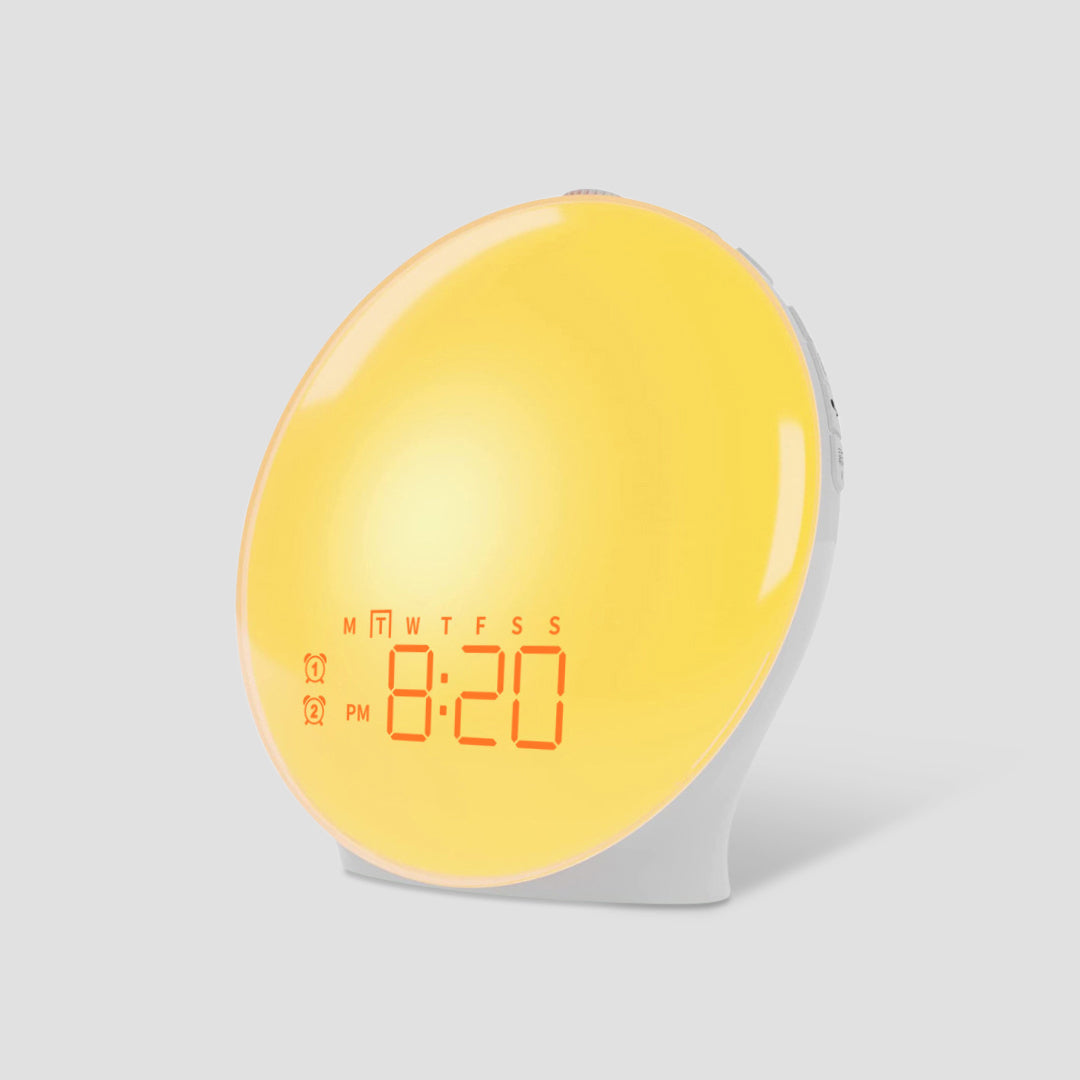 SunGlow | Multifunctional Alarm & Ambient Light Table Lamp