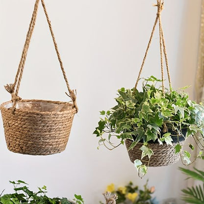 SwingScape | Minimalist and Elegant Woven Plant Holder