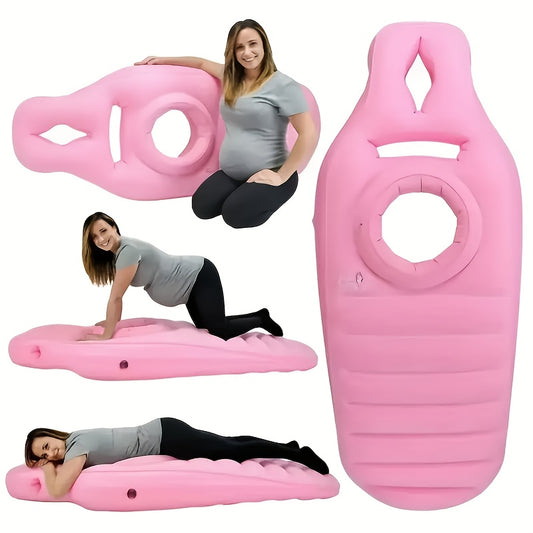 MamaFlow | Inflatable Yoga Mat – Prenatal Comfort & Stability