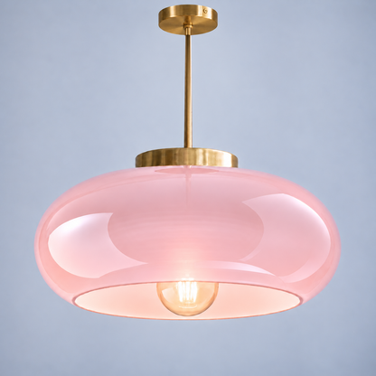 Tundris - Vintage Bowl Semi-Flush Ceiling Light