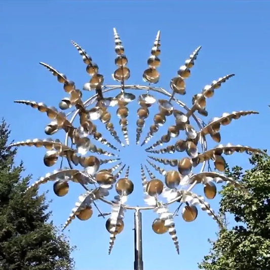 SpinBliss | Silent Wind Catcher with 18 Blades