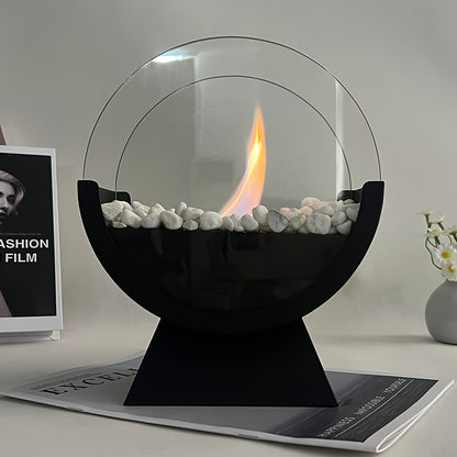 SkyFlame | Compact Fireplace – Skyscraper-Inspired Design