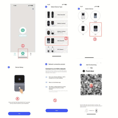 EntryCam | Battery-Powered Smart WiFi Doorbell for Home Security