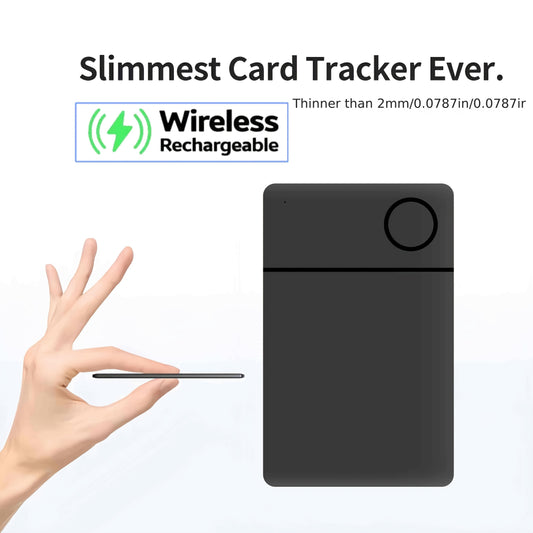 SafeTrace | Card Tracker - Ultra-Slim & Rechargeable