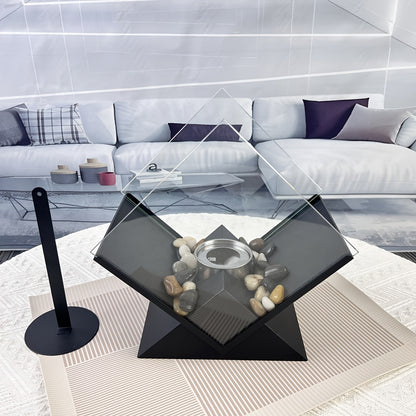 FestiveFlame | Classic Fireplace – Compact Indoor & Outdoor Ambience