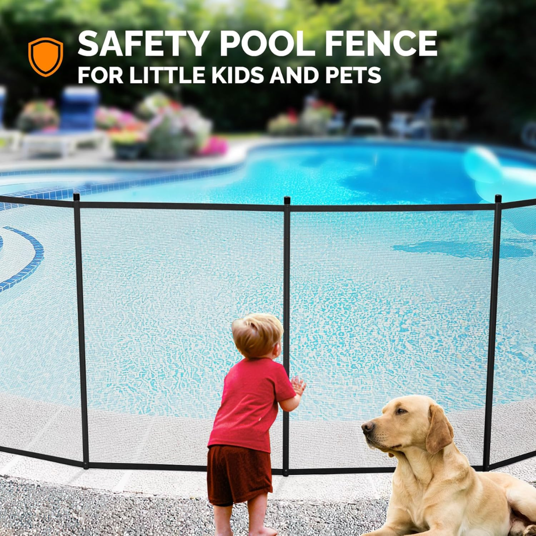 SafeSwim | Removable Safety Fence for Pools & Gardens