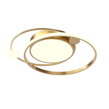 CircleLux | Nordic Round Circle LED Ceiling Light Flush Mounted