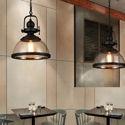 DomeLuxe | Antique Glass Iron Retro Industrial Chandelier Pendant Ceiling Lights