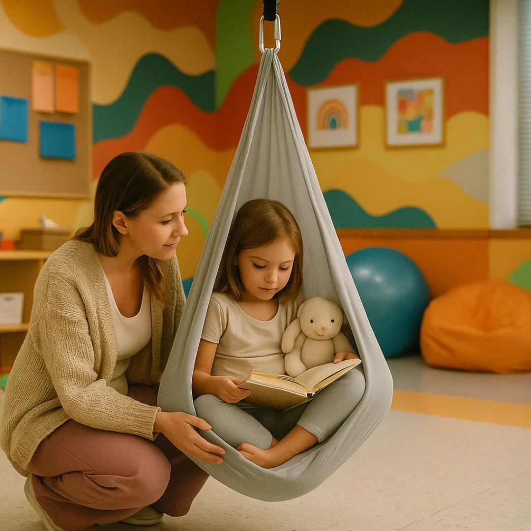 CalmSwing | Sensory Autism Therapy Swing for Indoor and Outdoor Use