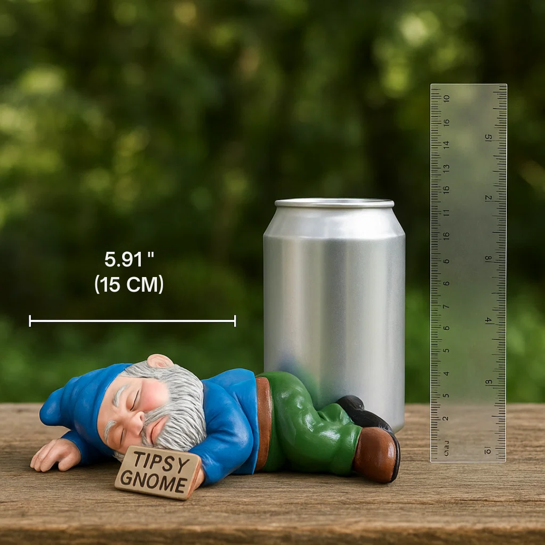 TipsyGnome | Fun Drunken Gnome Garden Sculpture