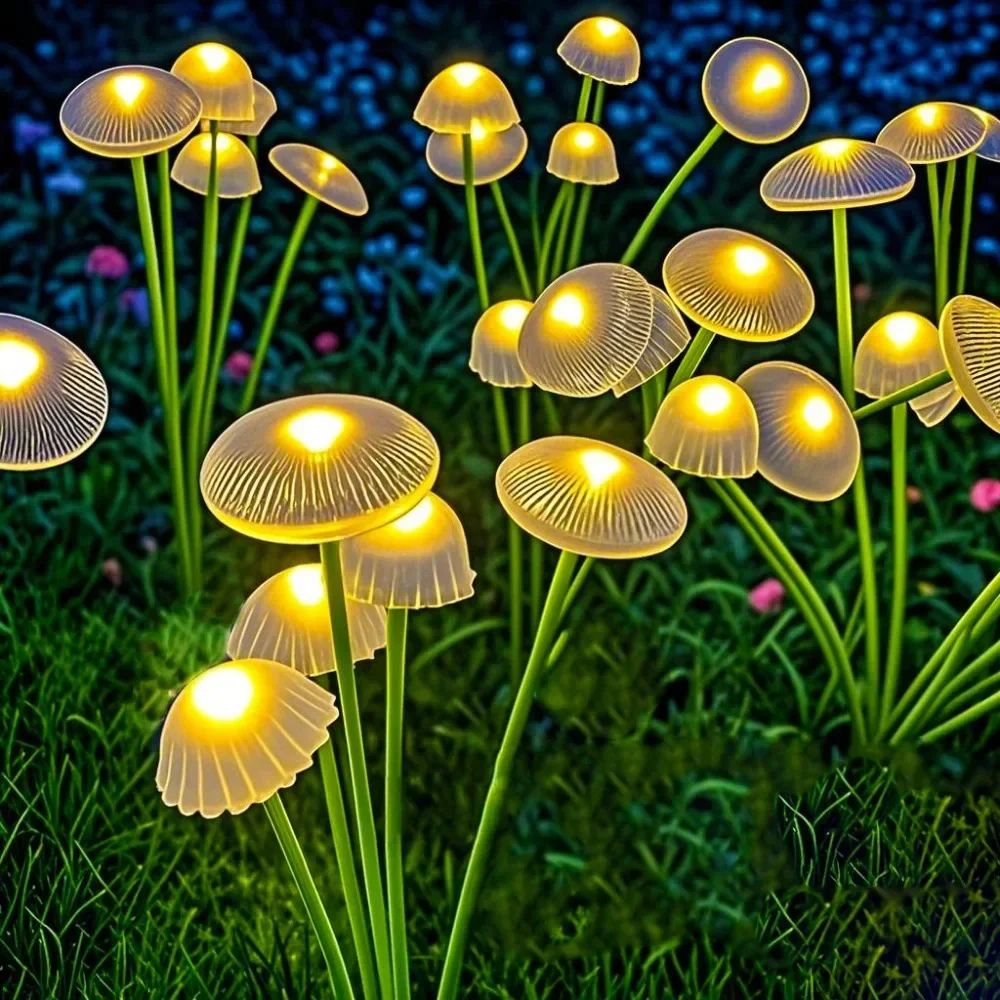 StarStem | Solar Wobbling Mushroom Garden Decor Lights