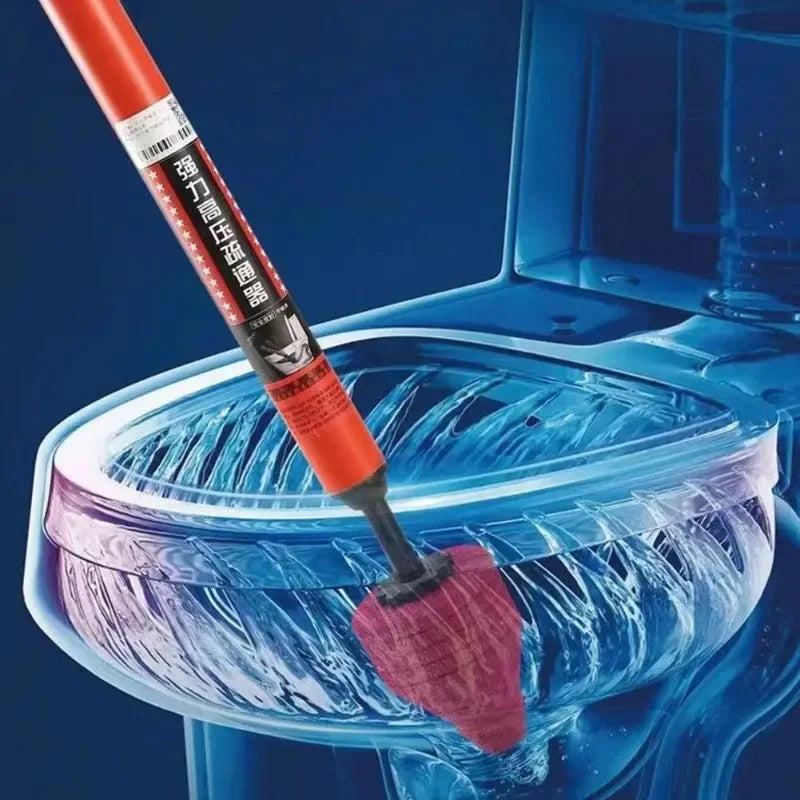 DrainShot | High-Pressure Toilet Plunger