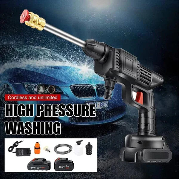 WashForce | Cordless Portable High-Pressure Spray Gun Set
