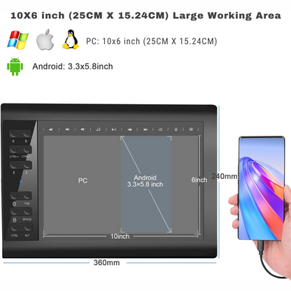 SketchPro | Digital Sketch Pad with Paper Feel & Stylus