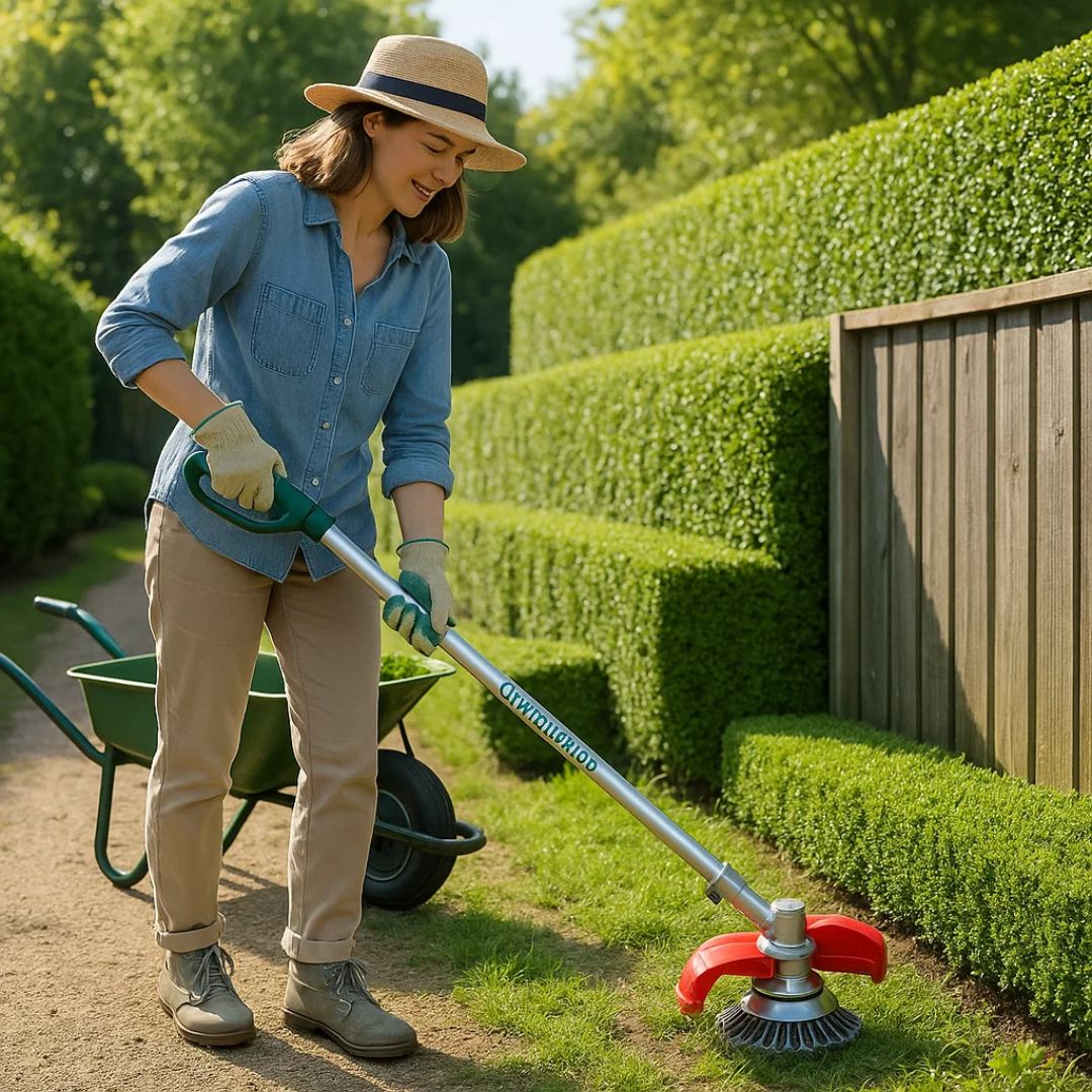GreenEdge | Weed Brush for Neat Lawn Edges