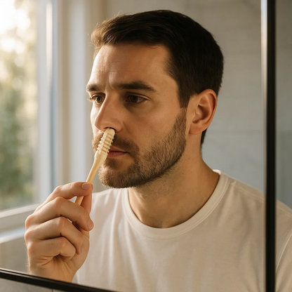 GentleGroom | Nose Hair Trimmer 360° Rotating Function for Painless & Portable Use