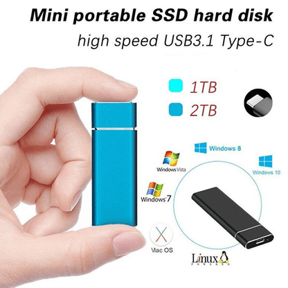DataFlash | Portable Ultra Speed External SSD Hard Drive
