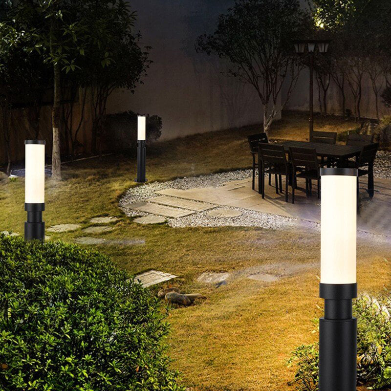 PathBeam | Modern Acrylic Waterproof Creative Lipstick Design LED Outdoor Lawn Lamp