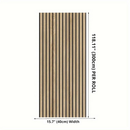 WoodWall | Self-Adhesive 3D Wall Panels with Wood Effect