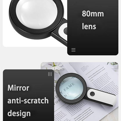 DetailMax | 30x magnifying glass for seniors