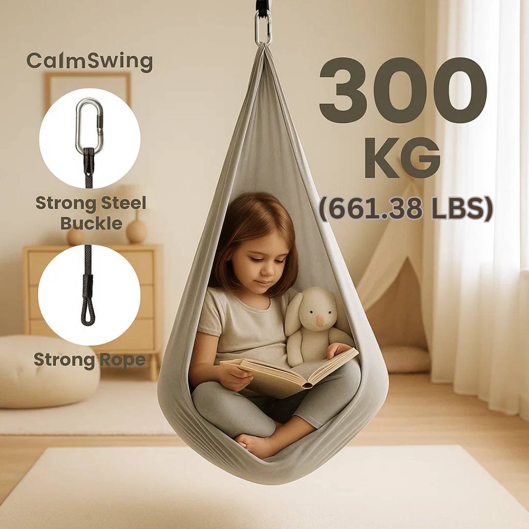 CalmSwing | Sensory Autism Therapy Swing for Indoor and Outdoor Use