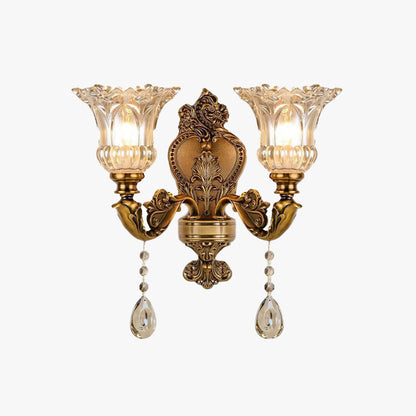 LumiHeritage | Elegant Vintage Gold Wall Light