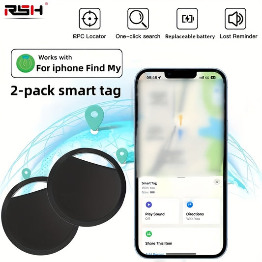LocatePro | Mini Tracker (set of 2) - Apple Find My Compatible