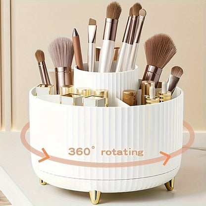 GlamSpin | 360° Cosmetic & Jewellery Organiser – Rotating & Space-Saving