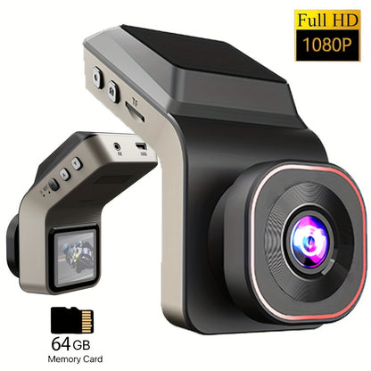 NightEye | Full HD Car Dash Cam – Mini LCD & Loop Recording