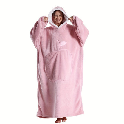 ChicLoom | Hooded Fleece Robe – Thick & Warm Winter Comfort