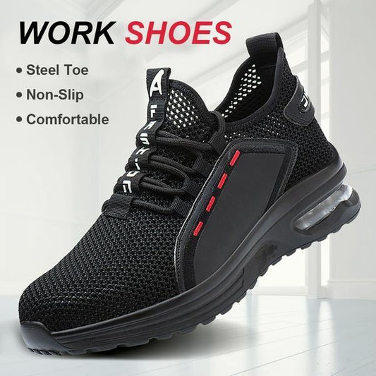 Valente | Men's Work Boots – Lightweight Steel Toe Safety and Comfort 1
