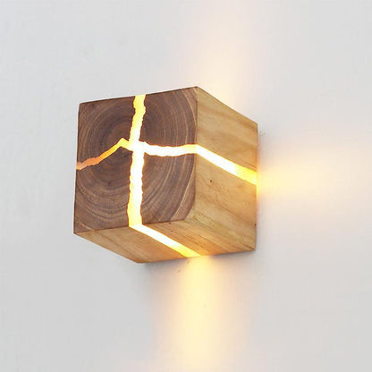 CrackGlow | Modern Cracked Wall Lamp