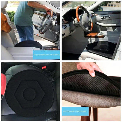 TurnCush | 360° Rotatable Seat Cushion for Pain Relief