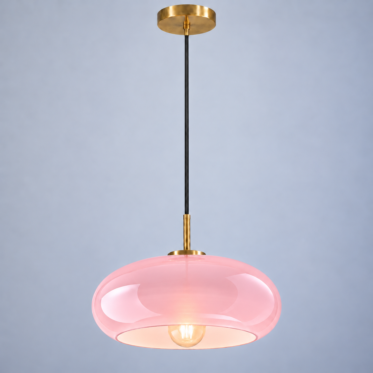 Tundris - Vintage Bowl Semi-Flush Ceiling Light