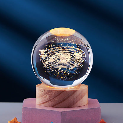 DeerLight | Orbital Crystal Table Lamp