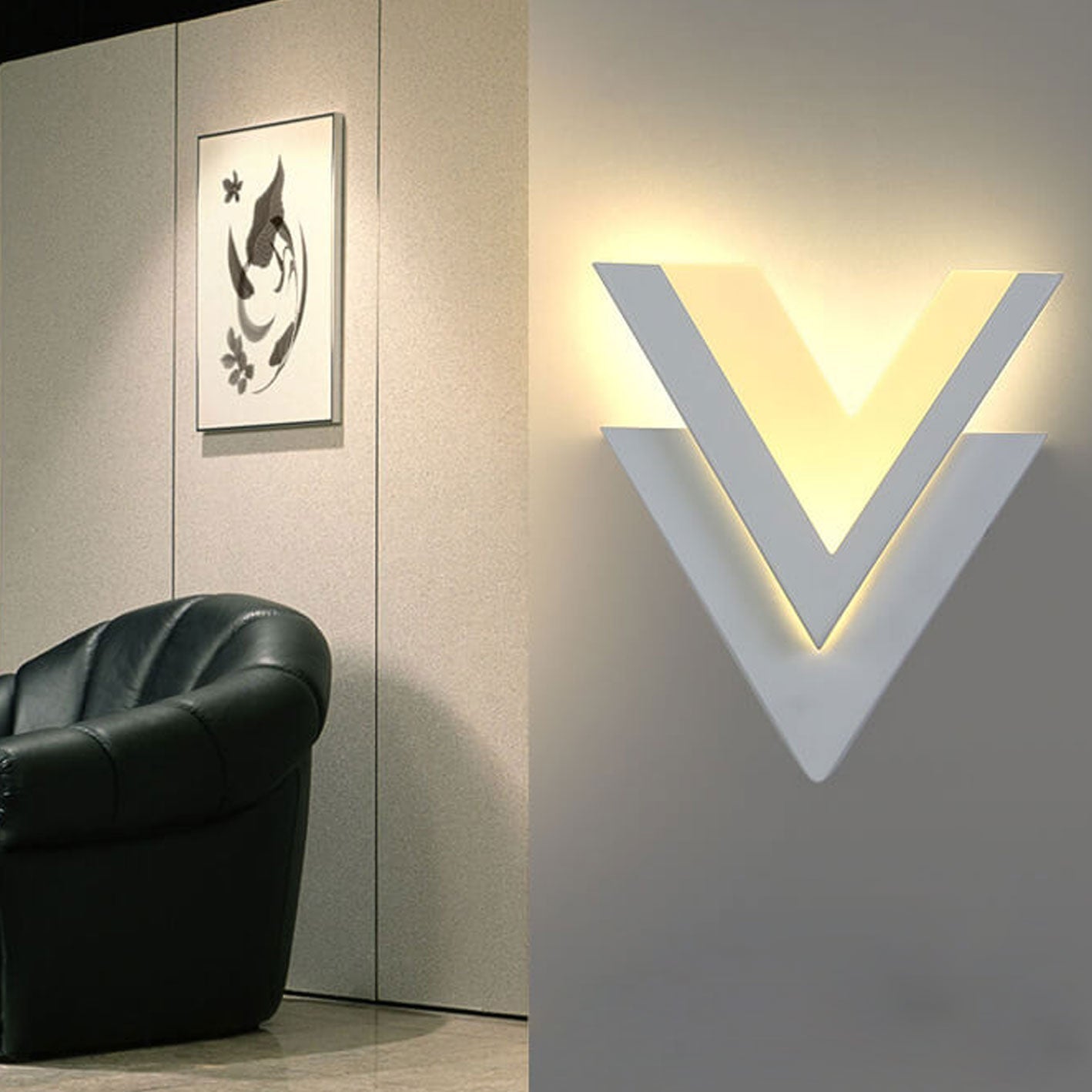 V-Shine | Elegant LED Wall Light