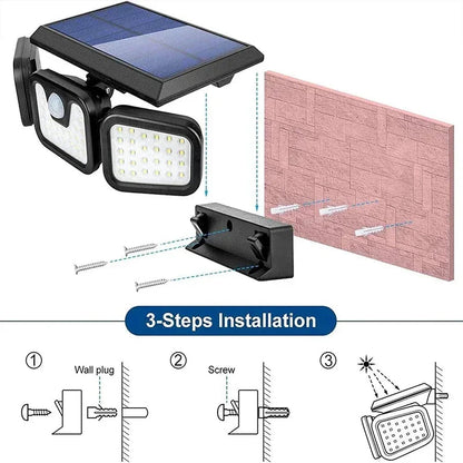 NightWatch | Solar Motion Sensor Light for Outdoor Use