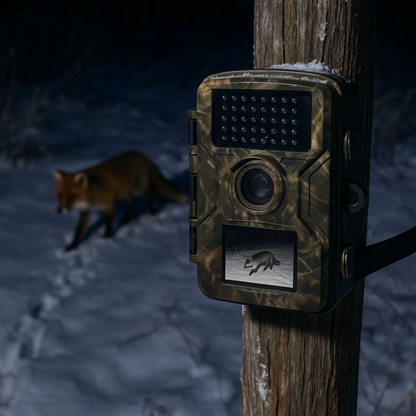 WildView | 16MP Night Vision Wildlife Camera with Motion Sensor