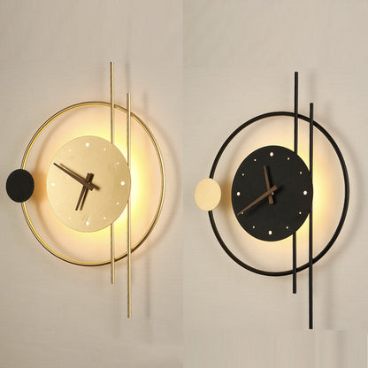 GlowClock | Modern Wall Lamp with Clock