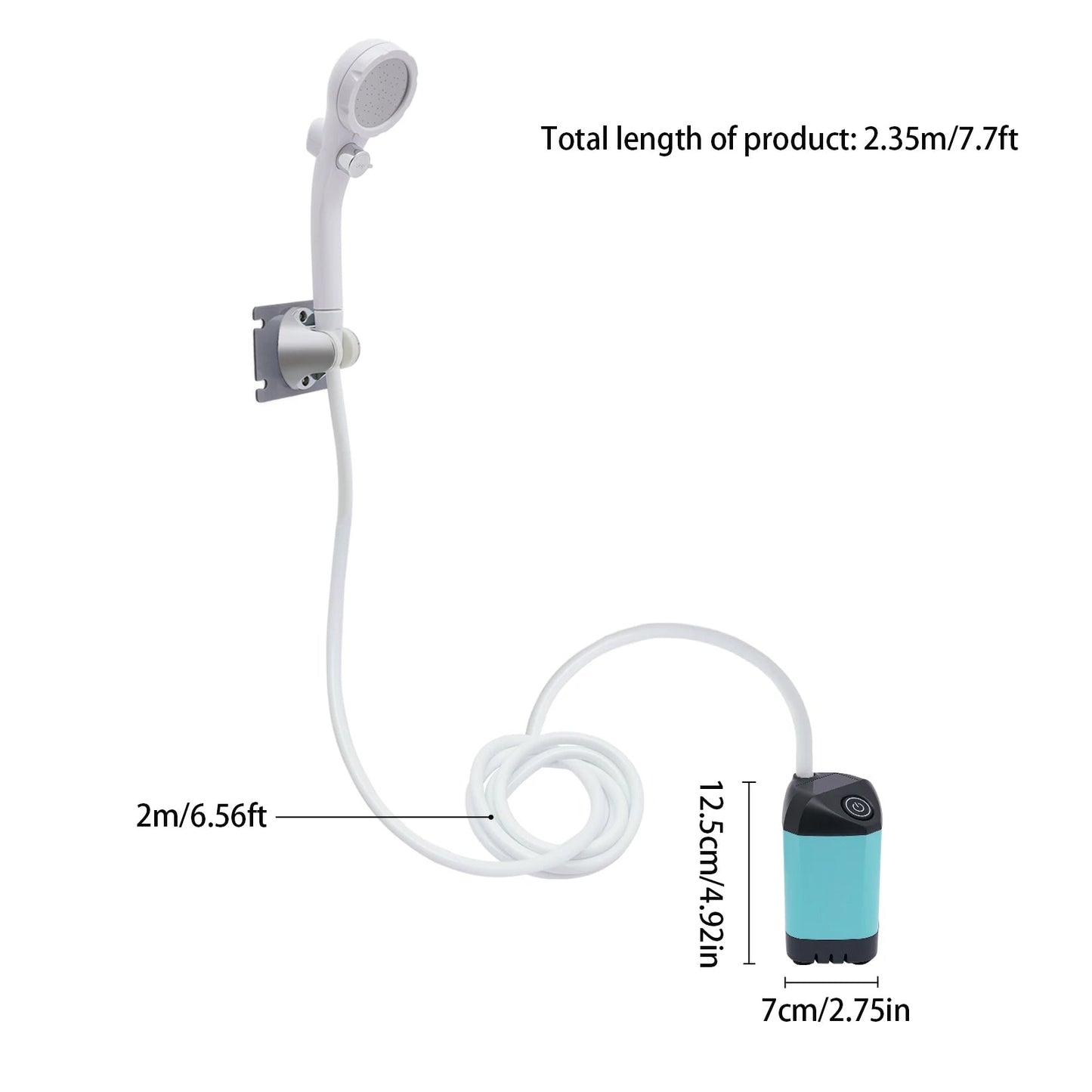 PureSpray | Electric Portable Shower for Camping