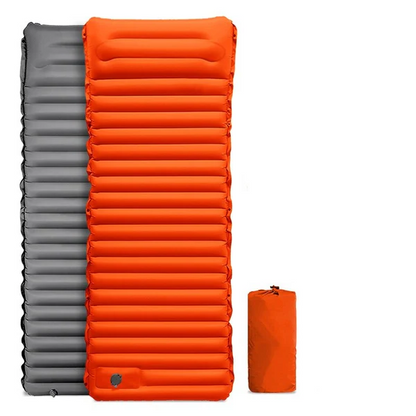 TrekRest | Portable Air Mattress with Foot Pump & Outdoor Comfort