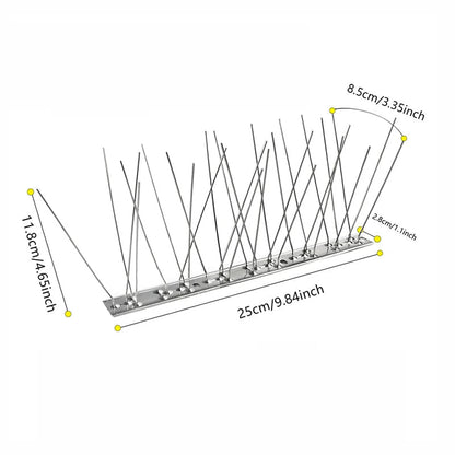 FeatherFence | Outdoor Stainless Steel Bird Spikes