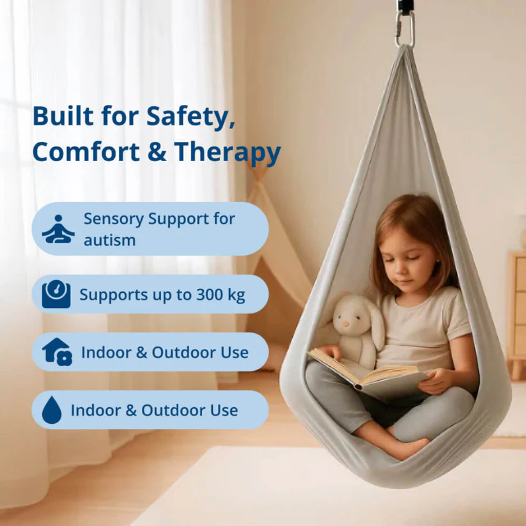 CalmSwing | Sensory Autism Therapy Swing for Indoor and Outdoor Use