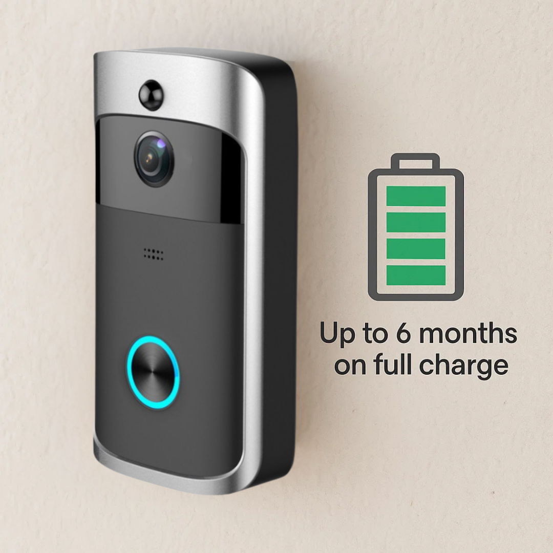 LuxGuard | Wireless Video Doorbell with Battery for Ultimate Security