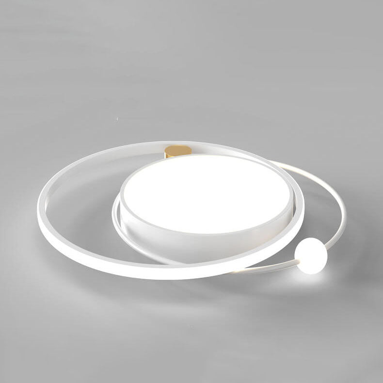 CircleLux | Nordic Round Circle LED Ceiling Light Flush Mounted