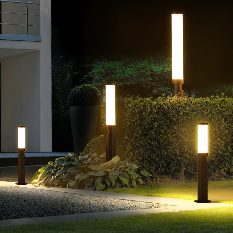 PathBeam | Modern Acrylic Waterproof Creative Lipstick Design LED Outdoor Lawn Lamp