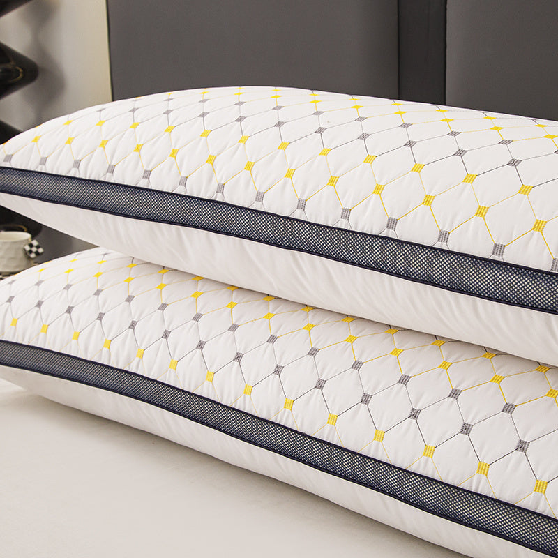 DreamSpan | Breathable Polyester Long Pillow for Everyday Use