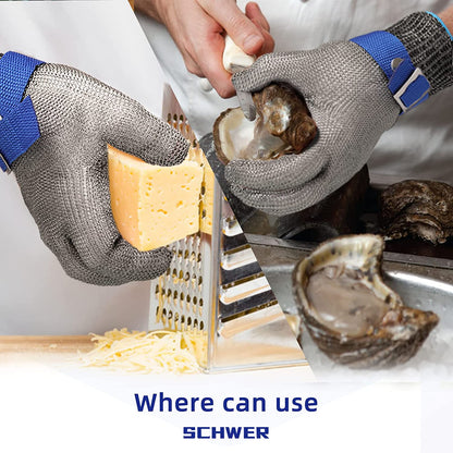 ChefShield | Kitchen Mesh Glove – Dishwasher-Safe & Hygienic