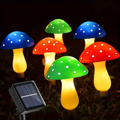 SolaraGarden | Modern & Elegant Solar Mushroom Lamps