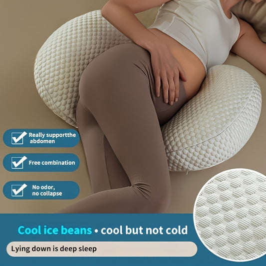 PregnaRest | Adjustable Full-Body Pillow for Side Sleeping Moms